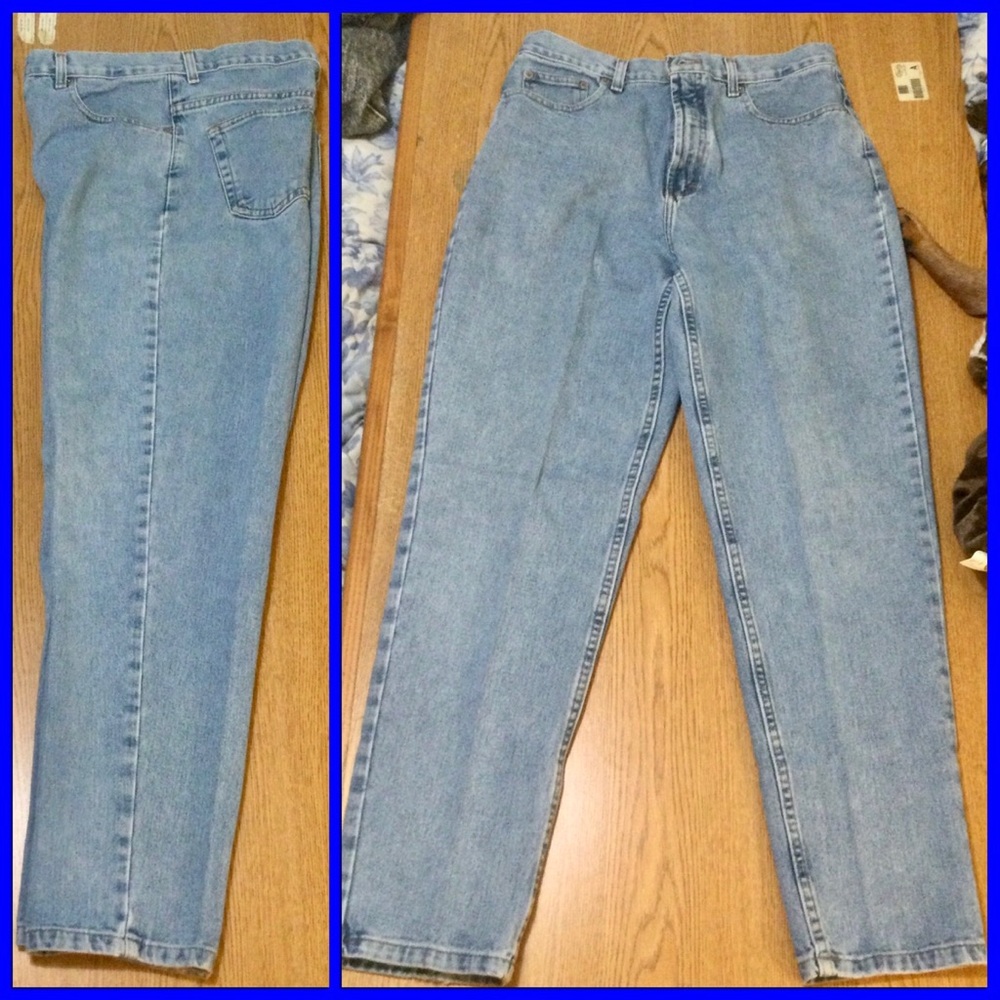 Vtg Relaxed Fit Jeans, sz 12R